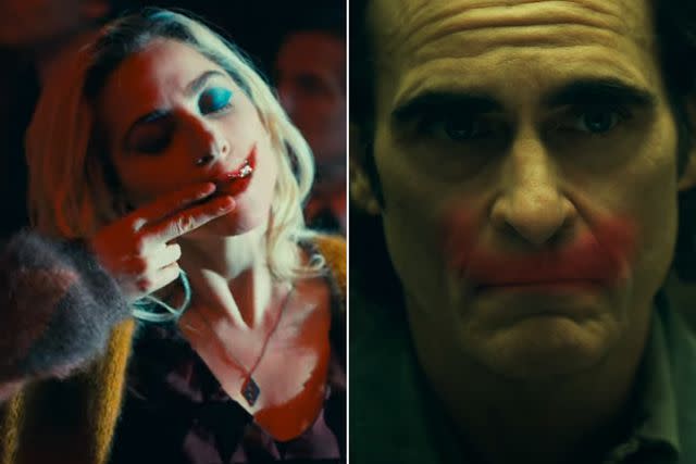 Joaquin Phoenix gets his Joker smile from Lady Gaga's Harley Quinn in ...