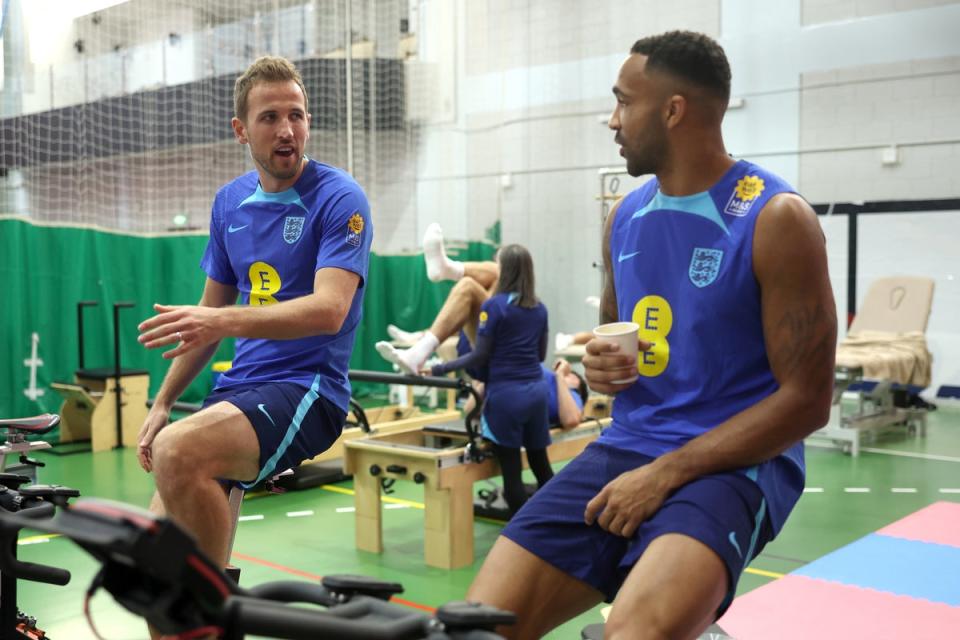 England World Cup 2022 Training Session: (The FA via Getty Images)