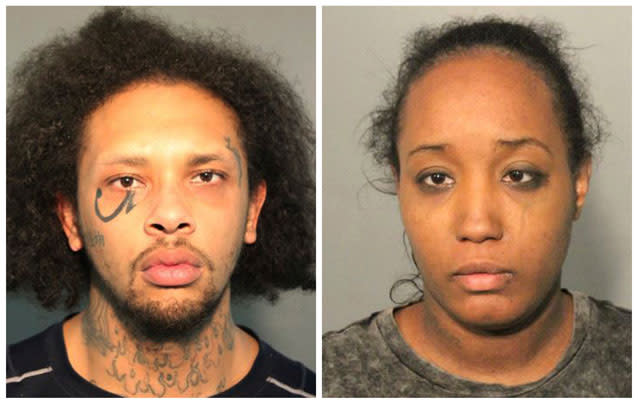 Jonathan Allen and his partner Ina Rogers allegedly had their children living on the floor of a filthy home in Northern California. Source: AAP