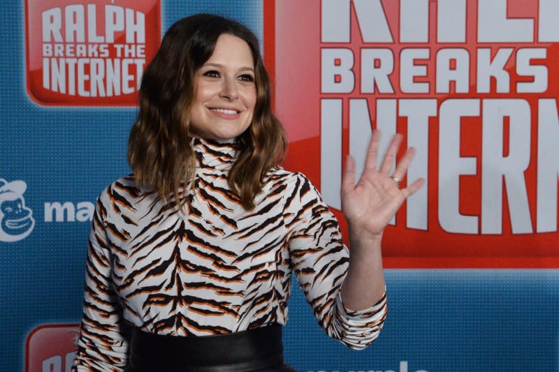 Katie Lowes attends the Los Angeles premiere of "Ralph Breaks the Internet" in 2018. File Photo by Jim Ruymen/UPI