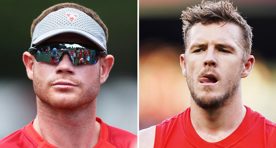 The Sydney Swans will have to start their 2024 AFL campaign without Luke Parker and Taylor Adams after both men were ruled out for the first month of the season. Image: Getty