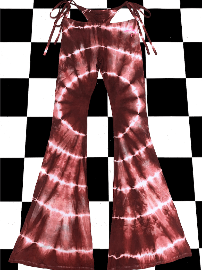 OG Gstring Pant In Brown Tie-Dye