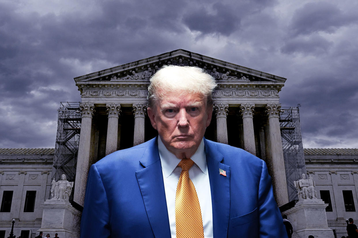 Donald Trump; SCOTUS Photo illustration by Salon/Getty Images