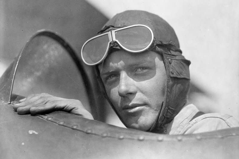 On May 20, 1927, Charles Lindbergh took off from New York in his single-engine monoplane, "The Spirit of St. Louis," bound for Paris. File Photo by Library of Congress/UPI