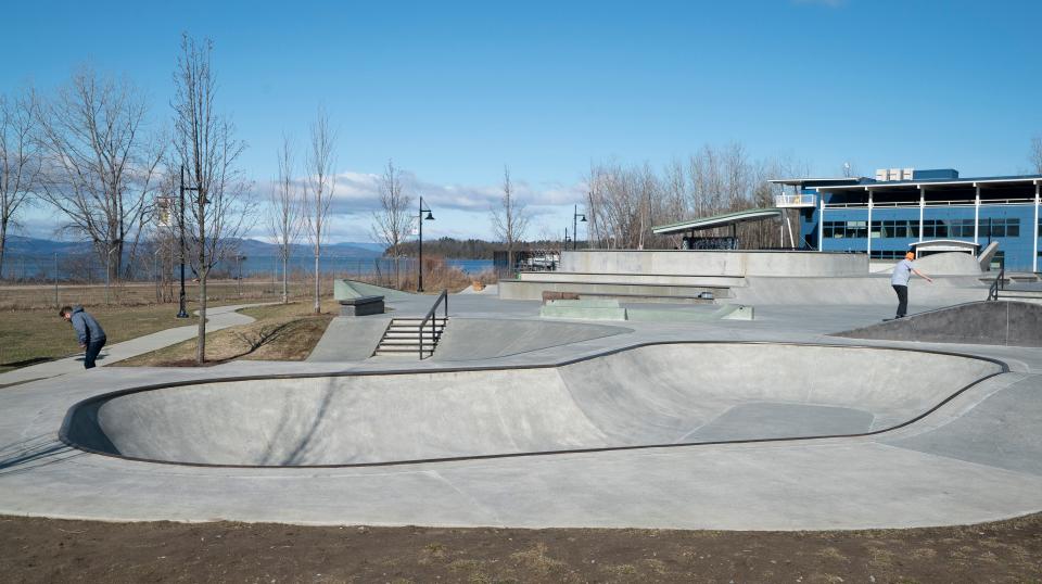 Andy A_Dog Williams Skate Park along the Burlington Waterfront Park on March 27, 2020.