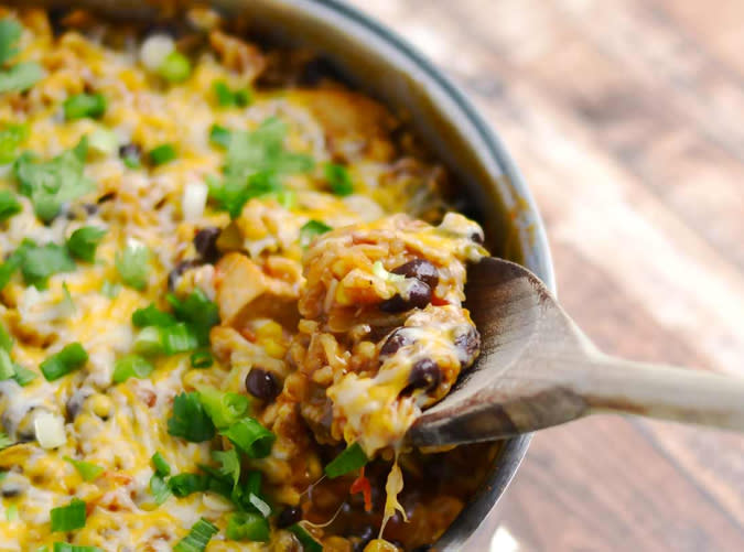 Chicken Enchilada Skillet