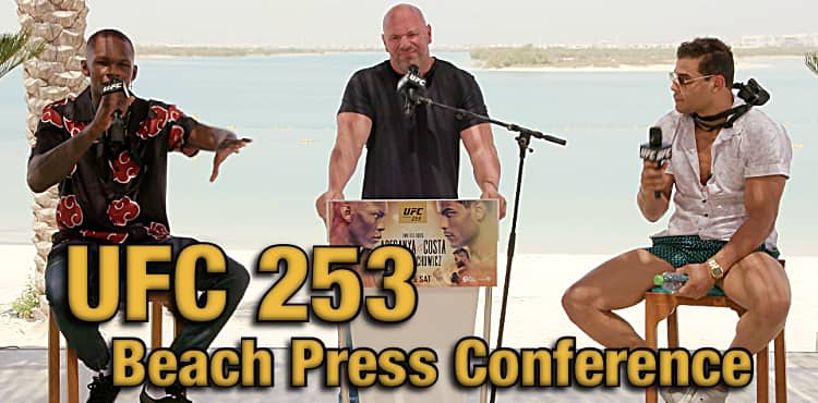 UFC 253 Beach Press Conference