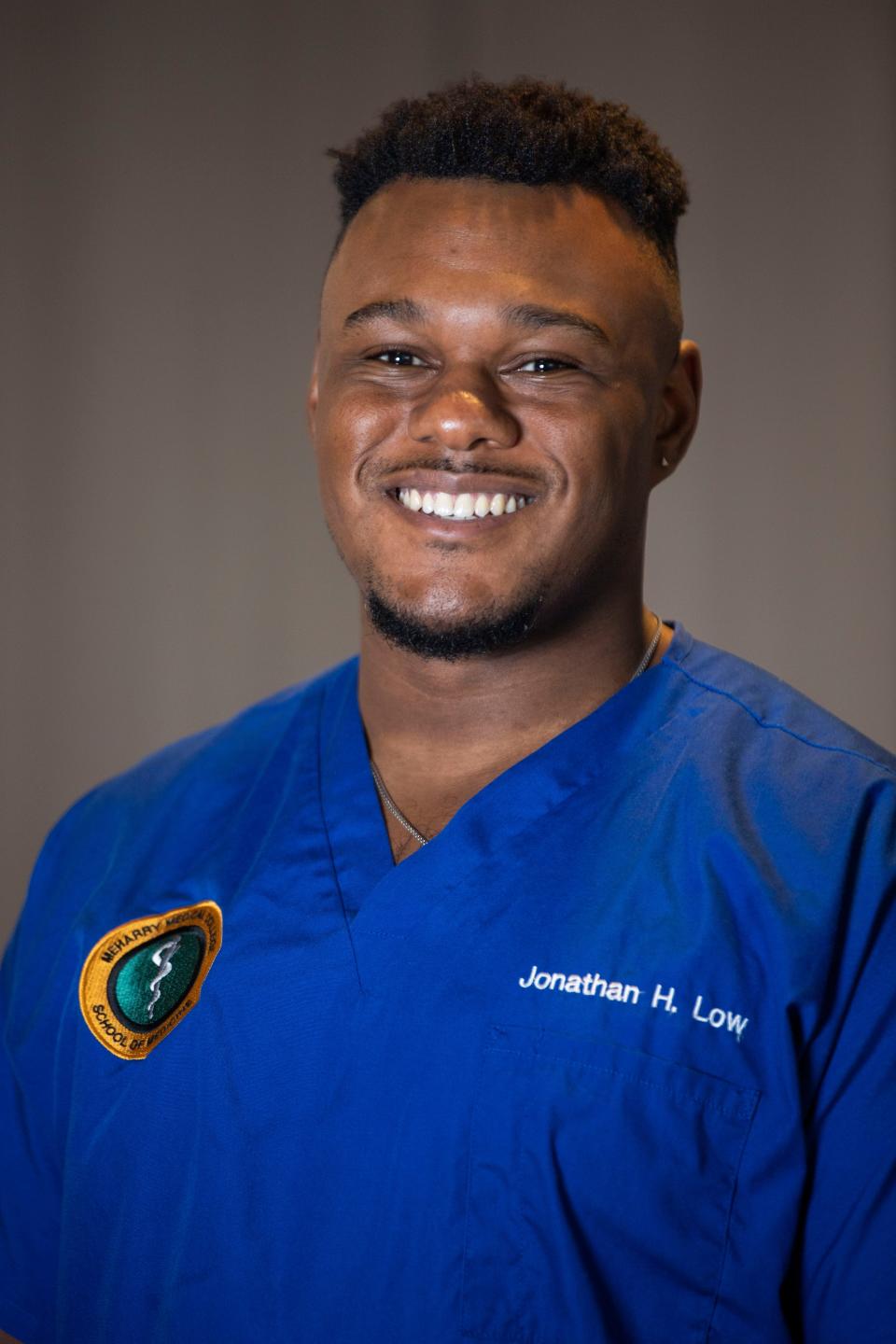 Portrait of Jonathan Low is a second-year medical student at Meharry Medical College and entrepreneur in Nashville, Tenn., Wednesday, Aug. 2, 2023. One of the speakers at Latino Tennessee Voices Storytellers.