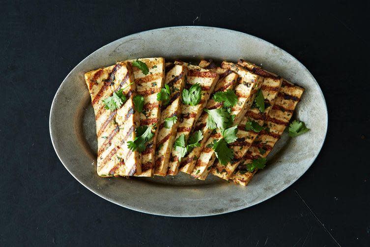 Grilled Peanut Tofu on Food52