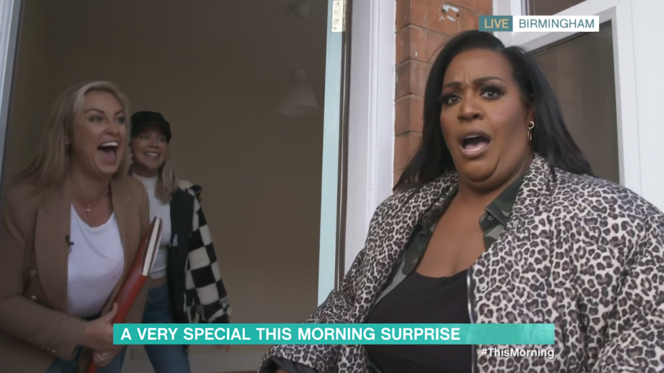 Alison Hammond celebrates 20 years on 'This Morning'. (ITV)