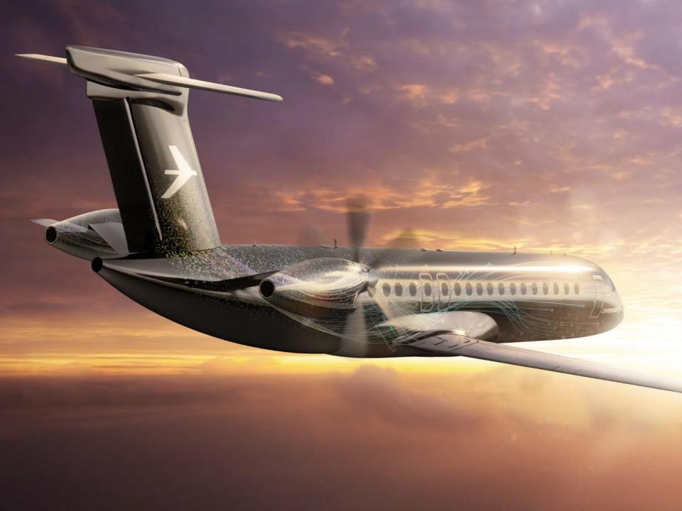 Embraer concept turboprop.