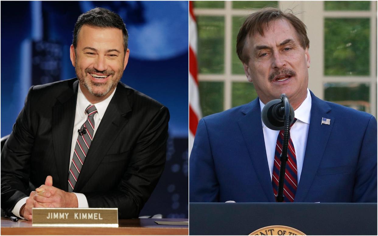 Jimmy Kimmel hosted MyPillow CEO Mike Lindell on 