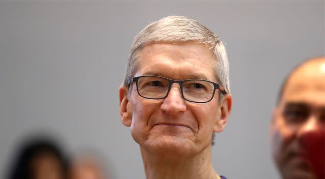 Chief executive Tim Cook has now announced the feature will now be optional. Source: Getty