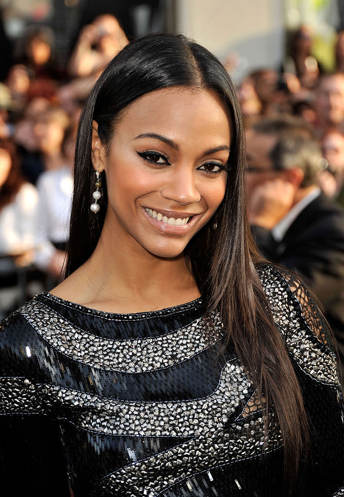 Star Trek LA Premiere 2009 Zoe Saldana