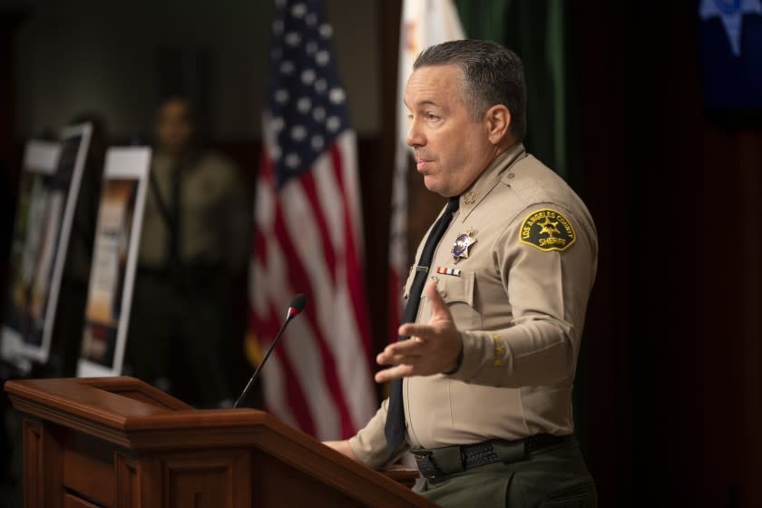 Los Angeles Times SOME VOTERS who cast ballots for L.A. County Sheriff Alex Villanueva are now experiencing buyer's remorse.