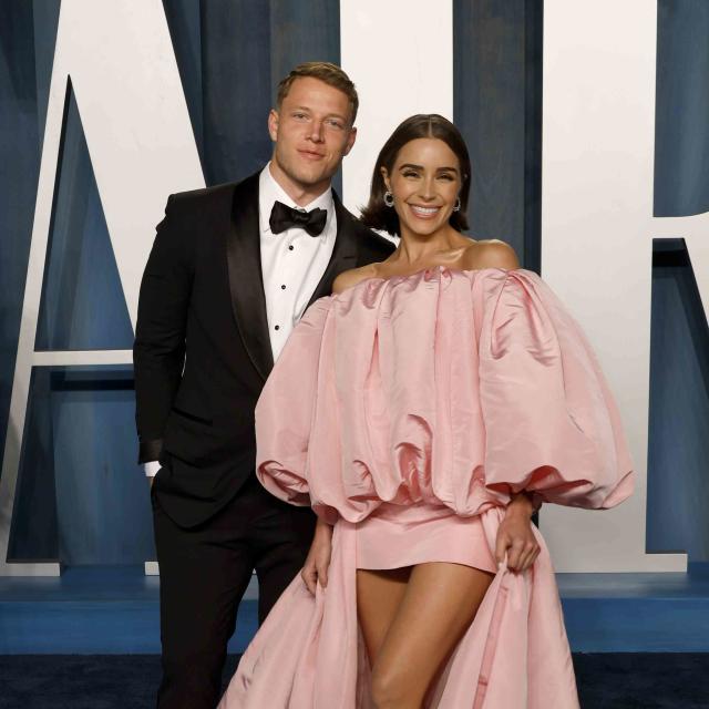 NFL star Christian McCaffrey's model partner Olivia Culpo shows