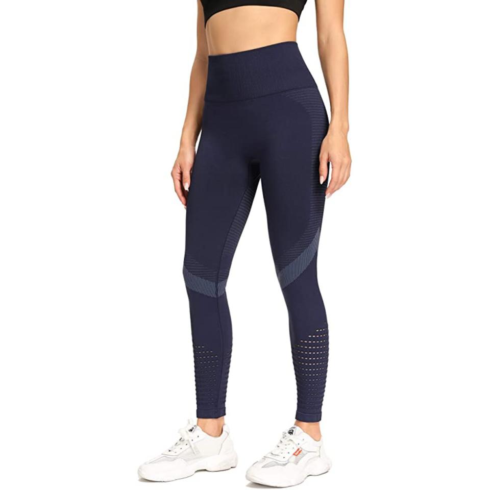 Redqenting High Waisted Leggings for Women Workout Seamless Leggings