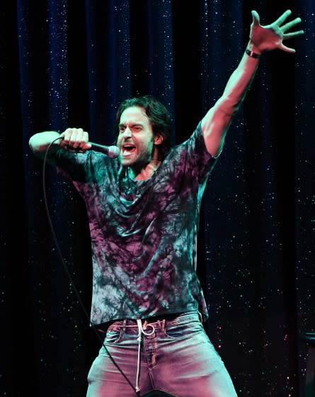 A photo of Chris D'Elia performing at The Mirage in Las Vegas