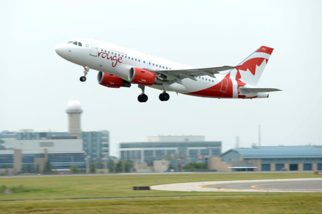 Air Canada Rouge Airbus A319 Inaugural Flight