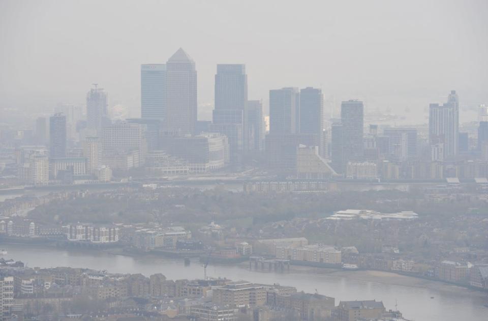 Air pollution is estimated to have killed 1.8 million people in 2019 alone (Nick Ansell/PA) (PA Wire)