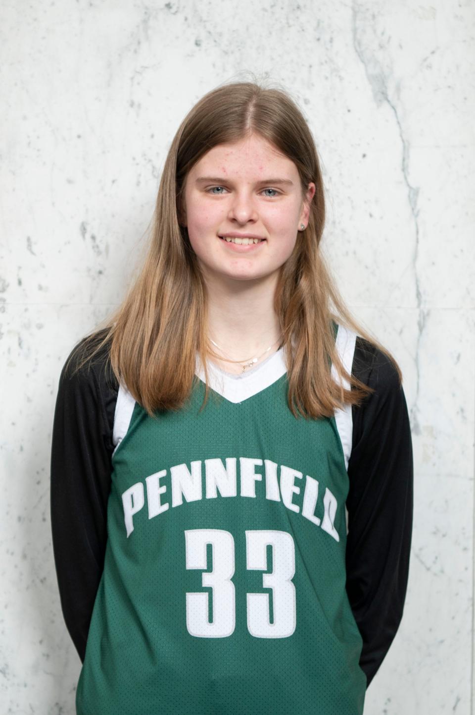 Pennfield sophomore Natalie Hensel.