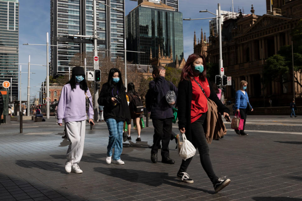 Health authorities are rushing to get on top a handful of growing clusters in Sydney. Source: Getty