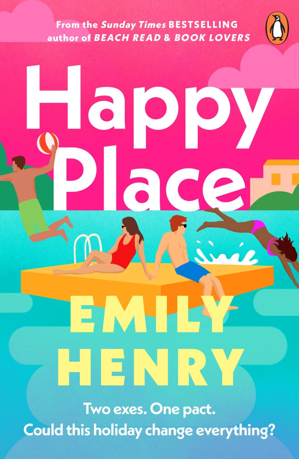 Happy Place is a ‘fake relationship’ romp between a junior doctor and a carpenter she’s pretending to date (Penguin)