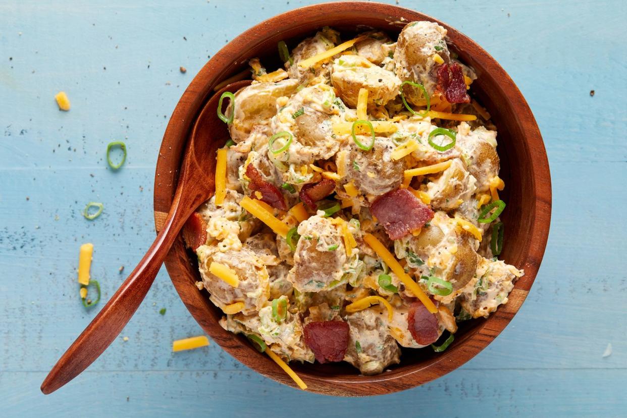 loaded baked potato salad