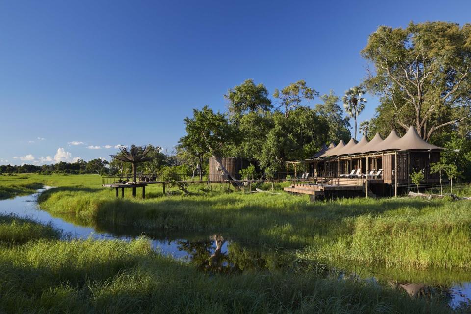 <p><strong>Where</strong>: Okavango Delta, Botswana</p><p>Deeply rooted in the heart of Botswana’s expansive Okavango Delta, Xigera Safari Lodge offers a very different type of safari experience, from close encounters with wildlife to stargazing on its lookout deck; it is a truly world-class, new addition to the region. While there are so many special safari destinations, not many boast award-winning spa programs, but Xigera most certainly does. Revival, renewal, and rejuvenation are all buzz words for this heavenly setup that was designed to make the most of the captivating views of season flood plains and riverine forests. The spa here exists harmoniously within the natural world. A commitment to wellness means all treatments employ products that are hyper-potent, 100% natural, and non-toxic. Picture unwinding after a day spent on safari in a spectacularly sublime setting; here, that's what you'll get—along with unparallelled treatments. </p><p><a class="link " href="https://xigera.com/" rel="nofollow noopener" target="_blank" data-ylk="slk:BOOK;elm:context_link;itc:0;sec:content-canvas">BOOK</a></p>