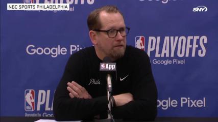 Nick Nurse claims referees ignored him calling a timeout in final seconds of loss to Knicks