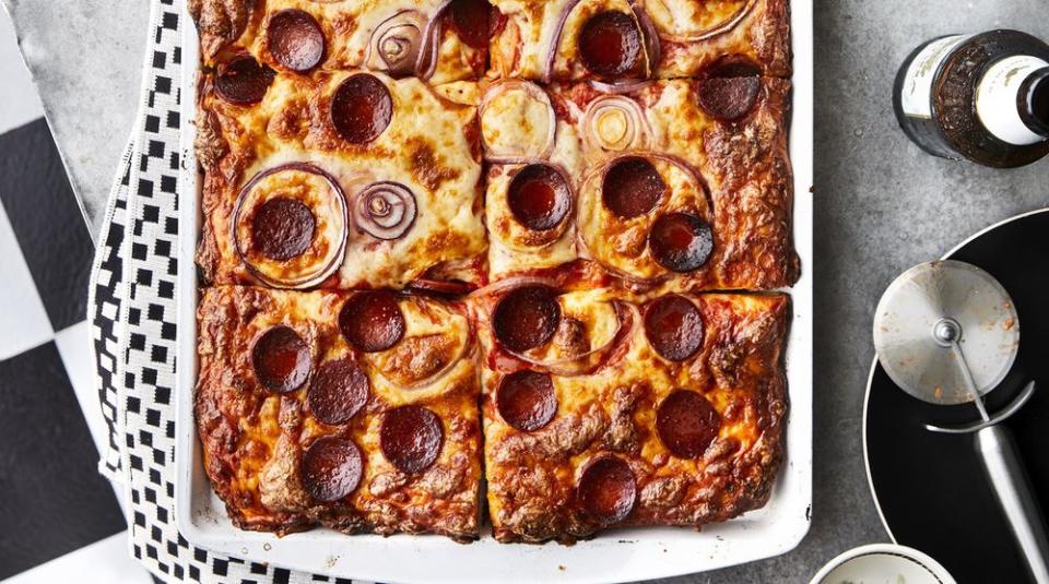 Cheesy, doughy, saucy, savory, crispy, that first bite into a slice of pizza gets all those taste buds riled up. From pizza Fridays to pizza parties, pizza is ingrained in us—and here's how to make the best from one easy pizza dough recipe.