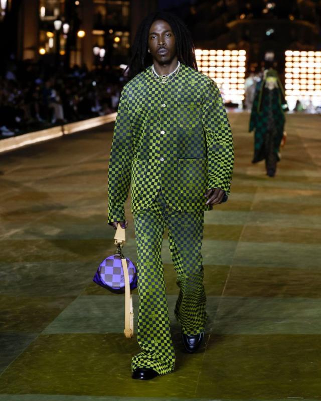 Here are the full looks from Pharrell's first Louis Vuitton menswear  collection