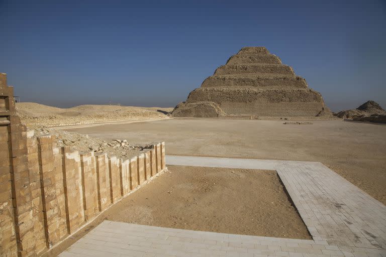 Pir&#xe1;mide; Djoser; Egipto; restauraci&#xf3;n; el mundo; cultura;Giza;