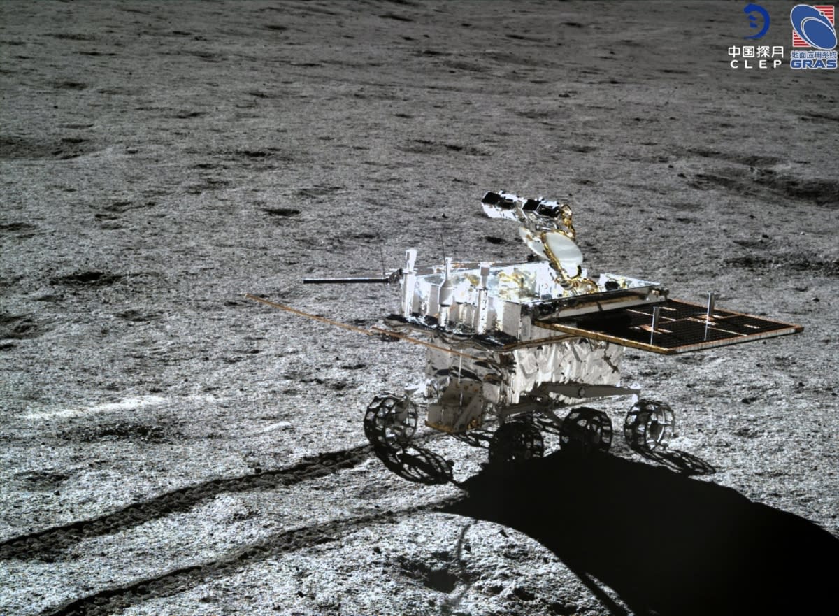  China is working on a new moon rover that will be more autonomous and slightly bigger than its Yutu 2 robot, seen here, which has been exploring the lunar far side since 2019.  