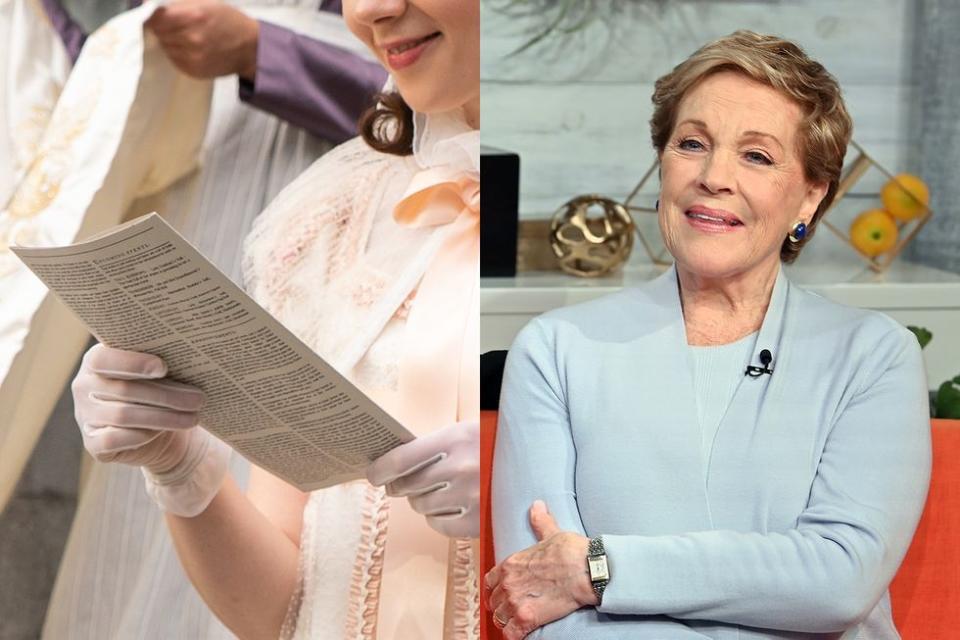 Julie Andrews as Lady Whistledown