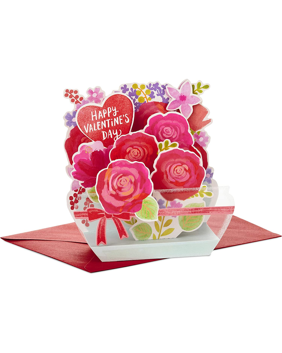 13) Displayable Pop Up Valentines Day Card