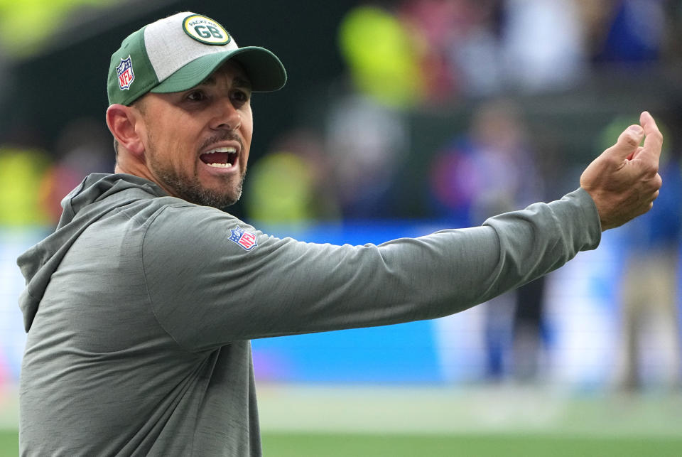 Packers head coach Matt LaFleur has plenty of areas to address despite his team's 3-2 start. (Mark Hoffman-USA TODAY Sports)