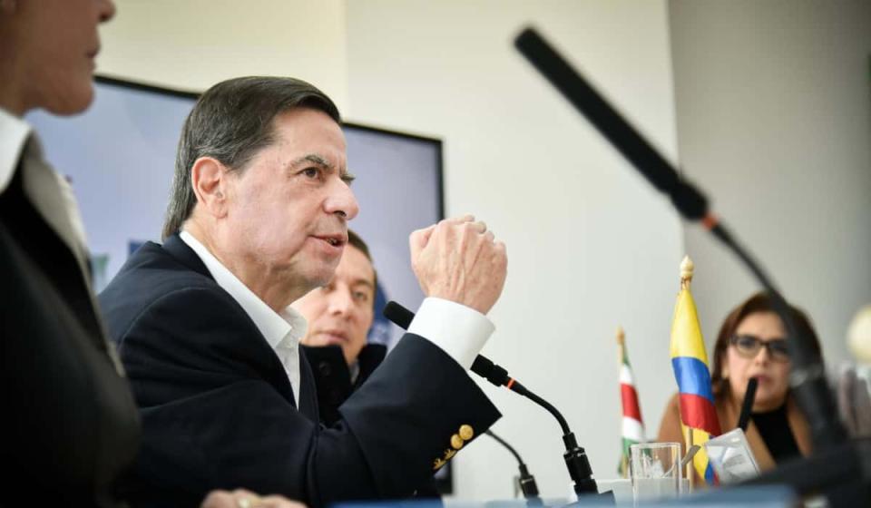 Juan Fernando Cristo delinea el camino de la agenda legislativa del Gobierno Petro. Foto: Presidencia.