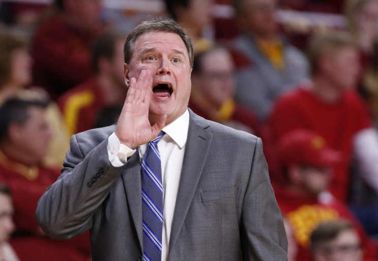 Bill Self and Kansas haven’t played Mizzou since the Tigers left for the SEC. (Getty)