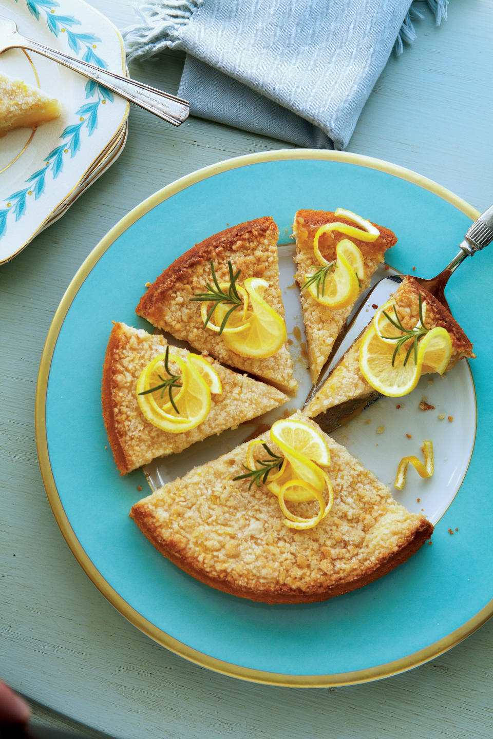 Lemon-Rosemary Coffee Cake