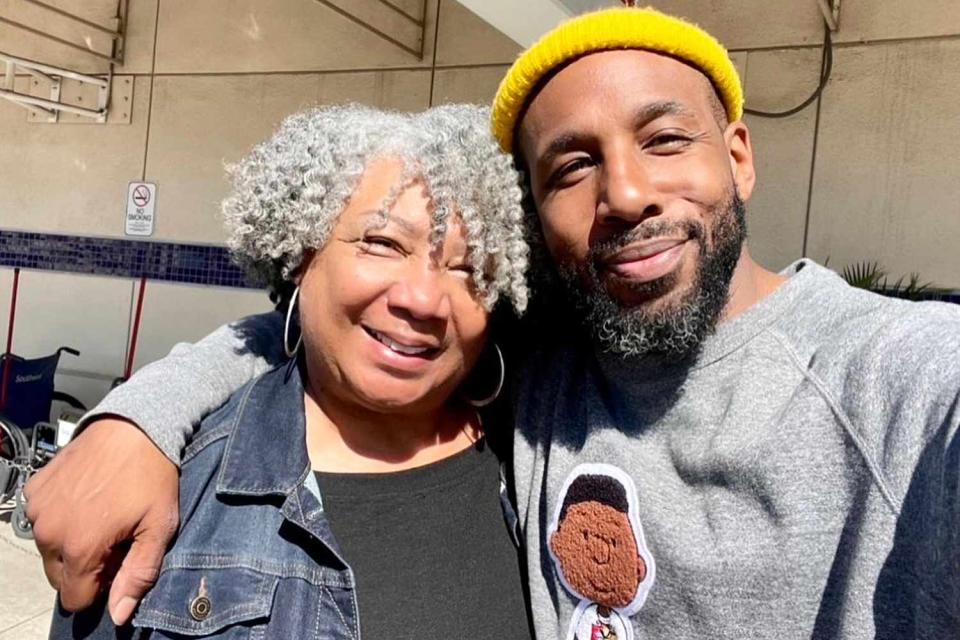 Connie Boss Alexander/Instagram Stephen "tWitch" Boss and his mother Connie Boss Alexander