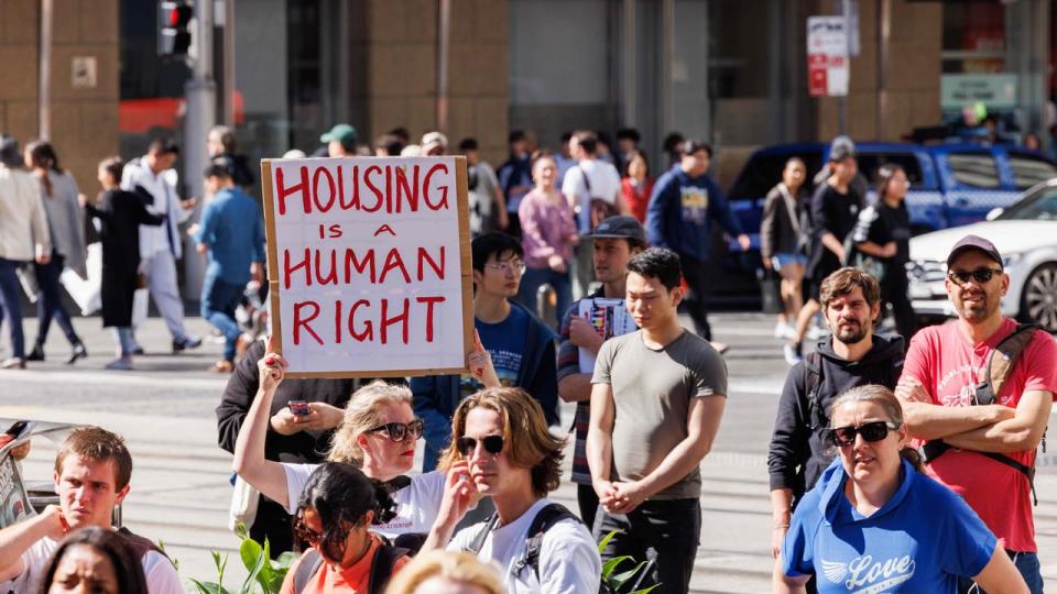 HOUSING CRISIS RALLY