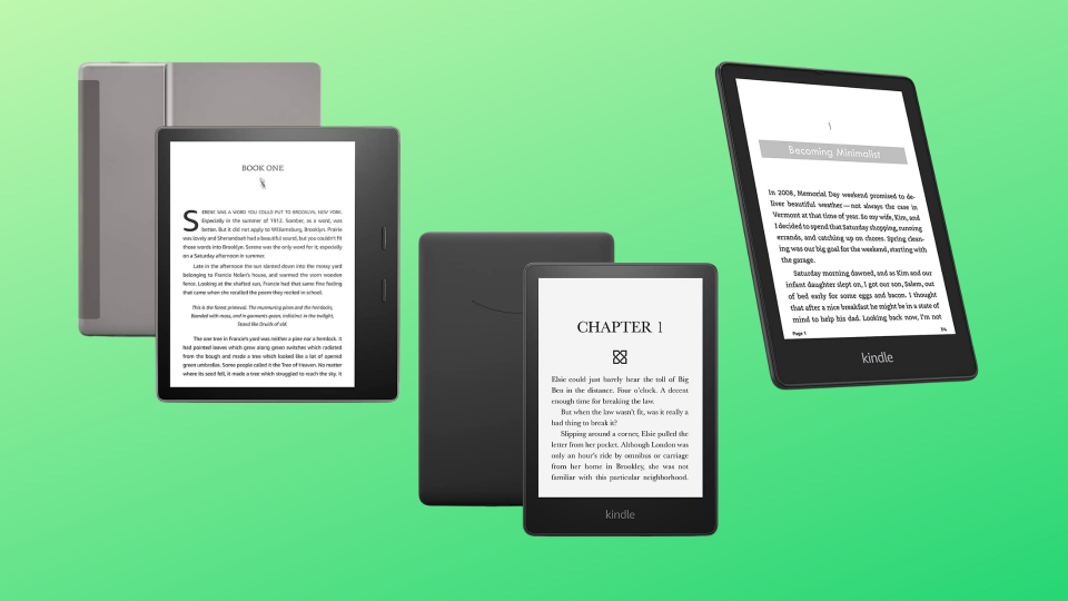 Three Kindles