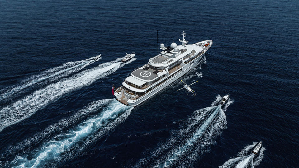 Paul Allen's superyacht Tatoosh