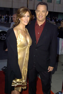 Rita Wilson and Tom Hanks at the Beverly Hills premiere of DreamWorks' The Terminal