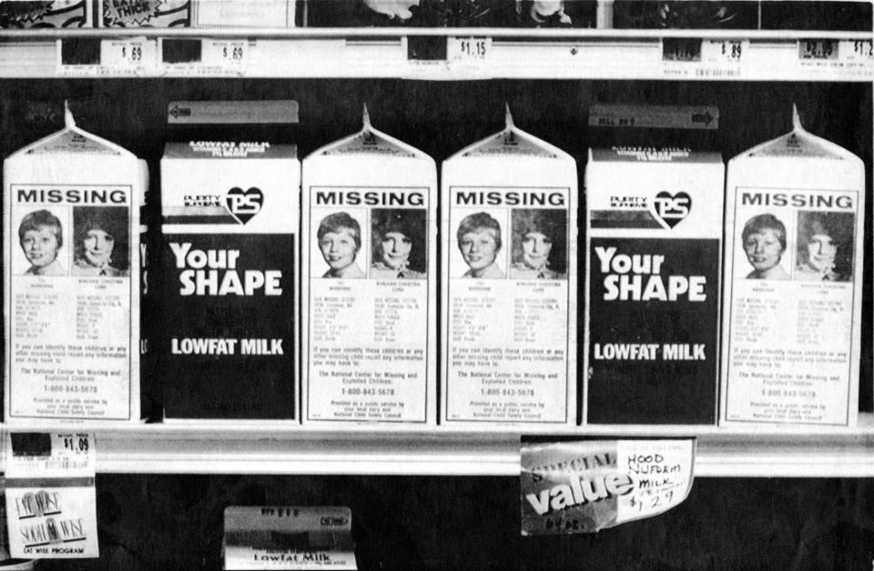 Of the millions of cartons of milk circulated in recent years with pictures of missing children on them, only six cases can be shown to have been successful in finding a child from this program and now some dairys and packagers are considering withdrawing from the program and offer their space to other civic organizations, Feb. 14, 1987, in Boston.