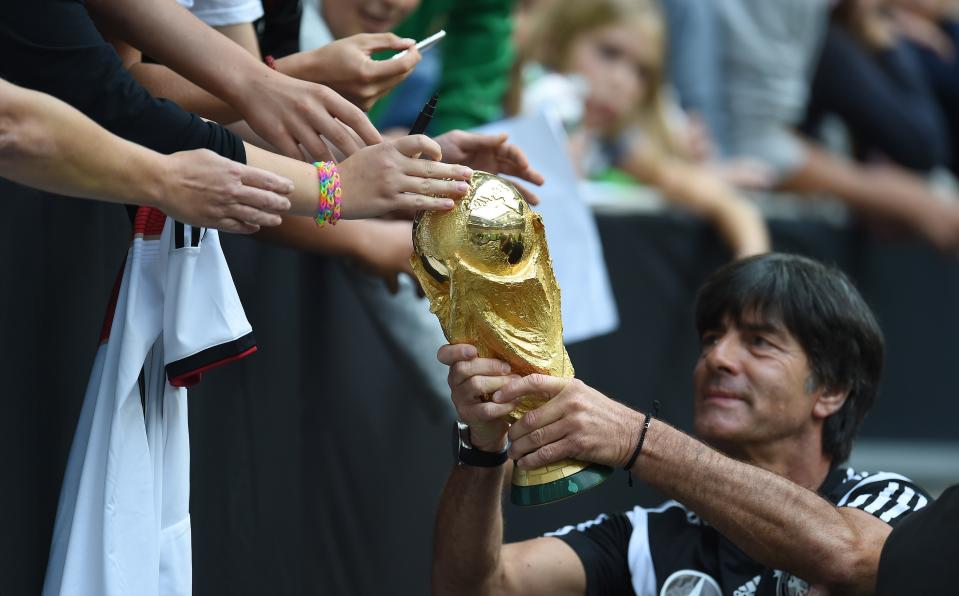 Löw is still liked by Germany fans, Klinsmann insists (AFP via Getty Images)