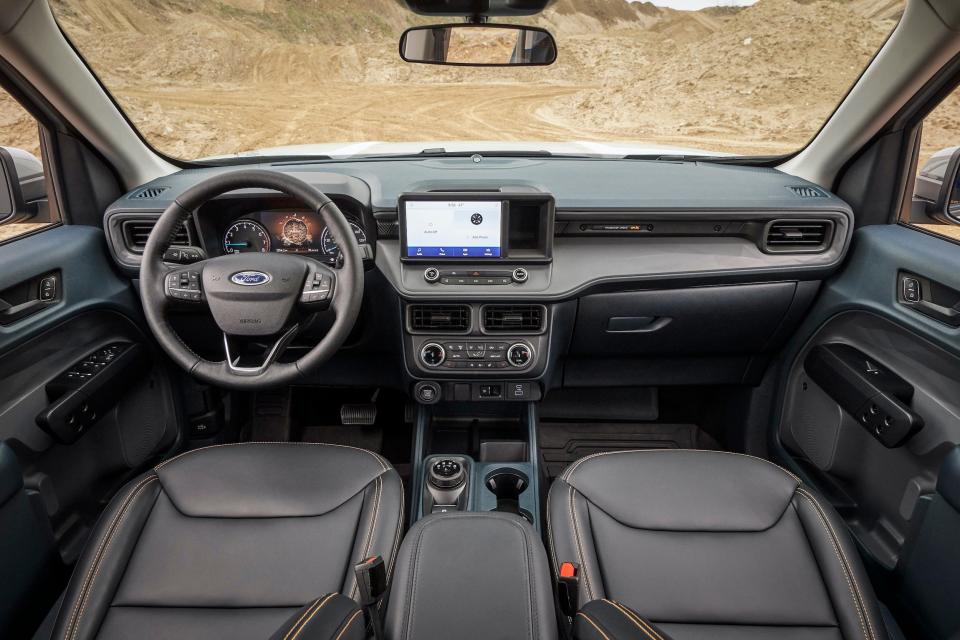 The 2023 Ford Maverick Tremor pickup truck.