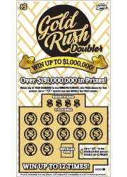 $5 gold rush doubler  Florida Lottery scratch-off game.