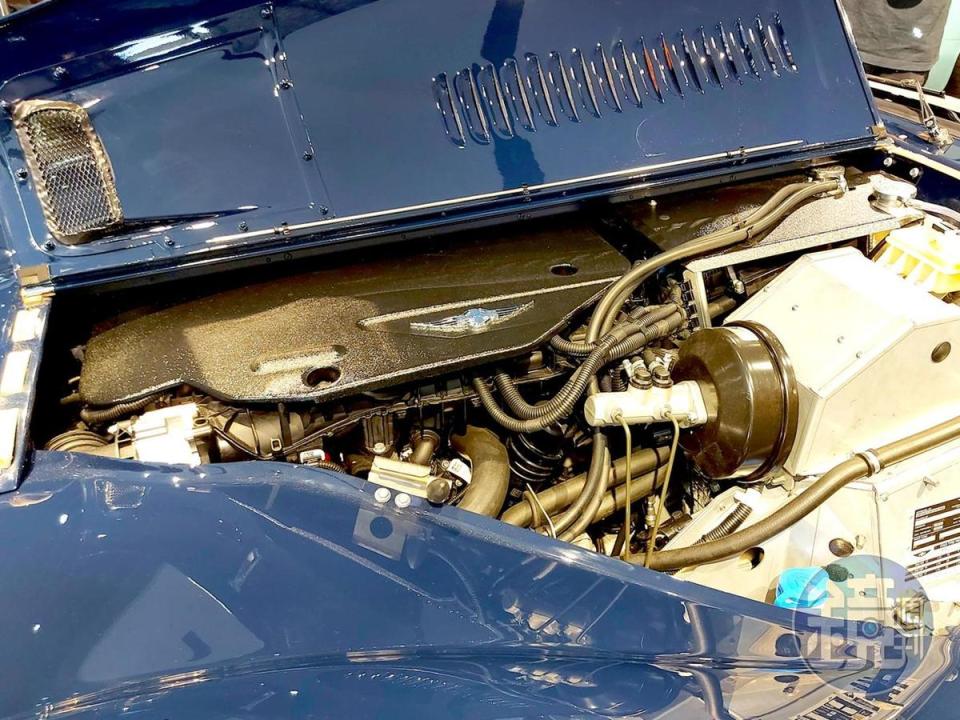 ●	Morgan首度搭載源自BMW TwinPower Turbo 3.0升直列6缸渦輪增壓引擎（代號B58）。